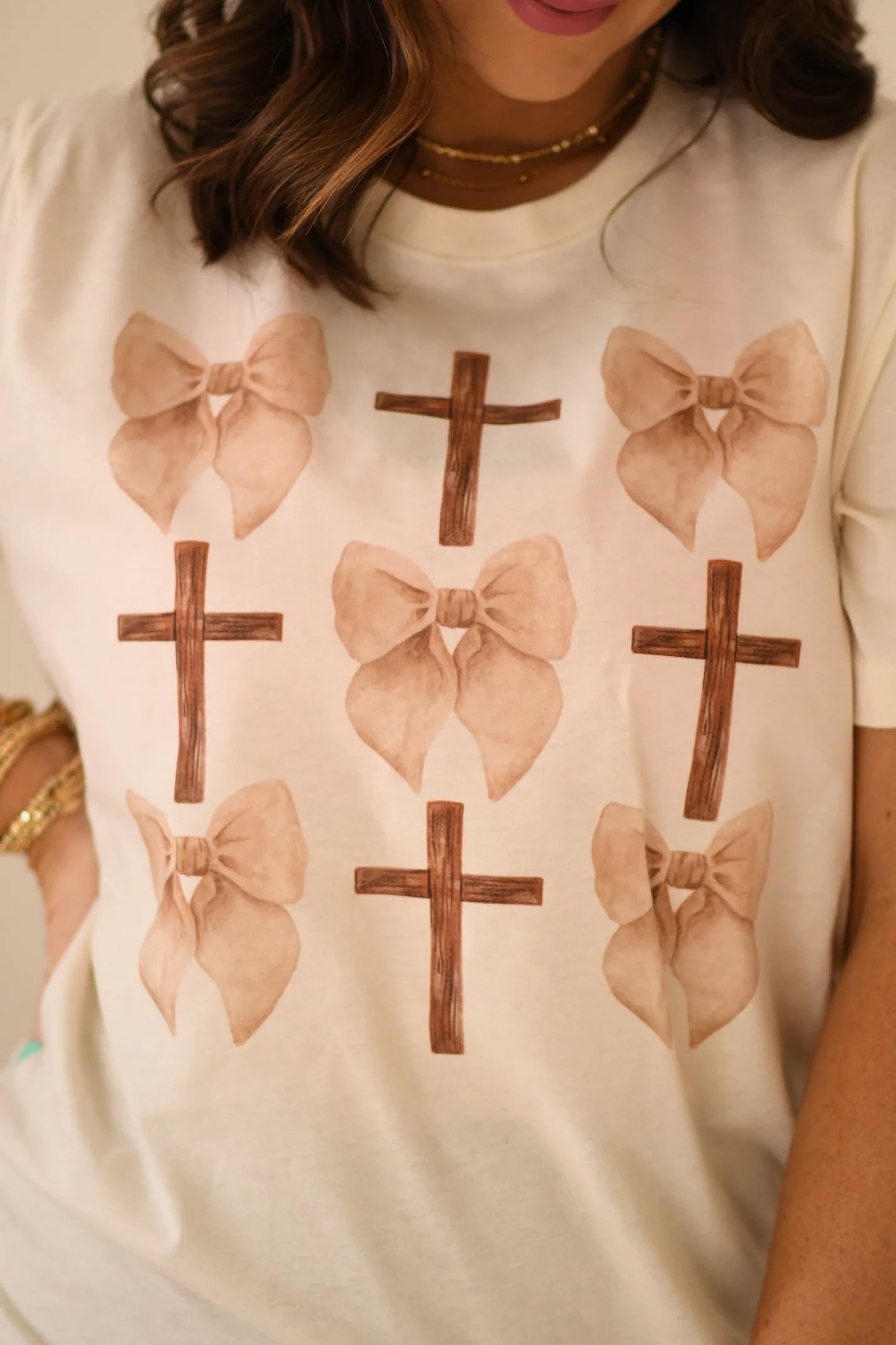 Cross & Bows Tee