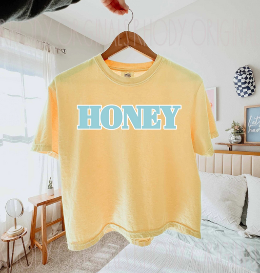 Butter Yellow Honey Tee