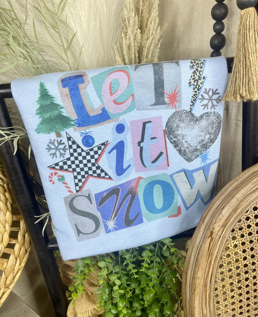 Let it Snow (Gildan Tee)-SALE
