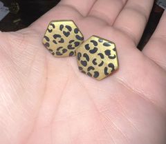 Leopard Studs