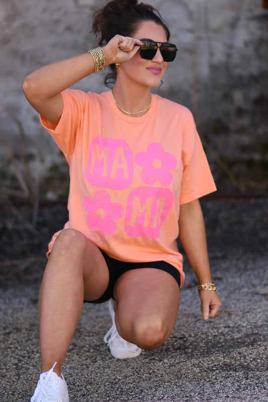 Mama Flowers Tee