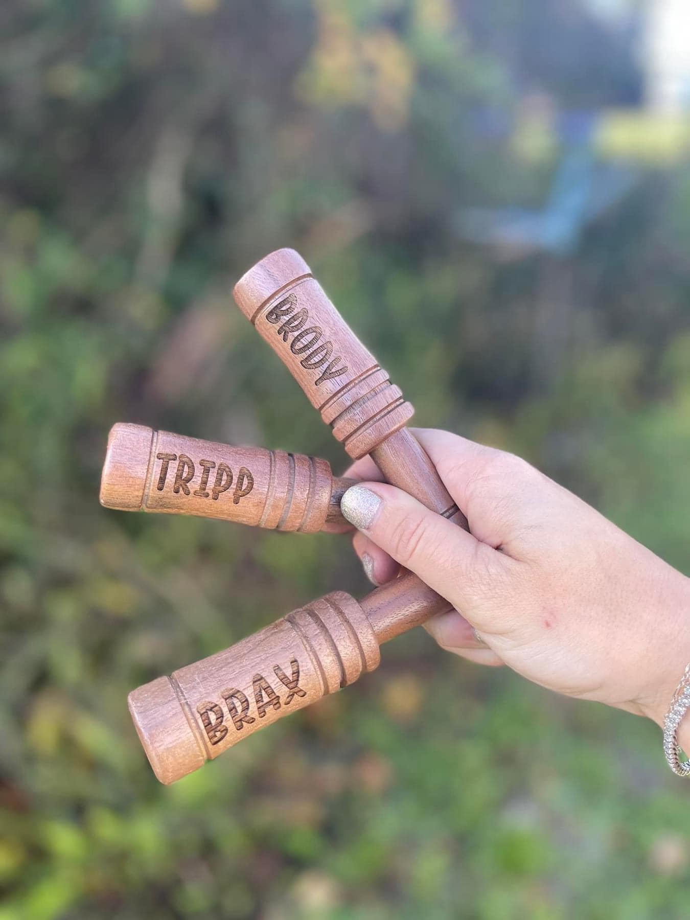 Personalized Wooden Duck Calls