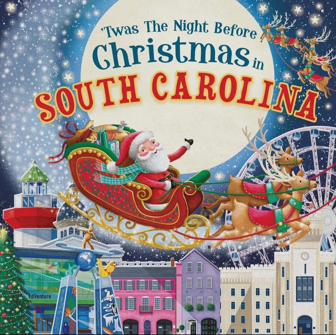 'Twas The Night Before Christmas STATE Book