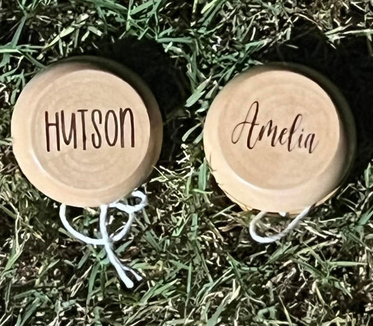 Custom Name Yo-Yo