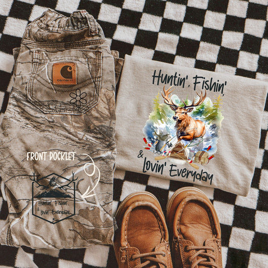 Huntin' Fishin' Lovin' Everyday Tee