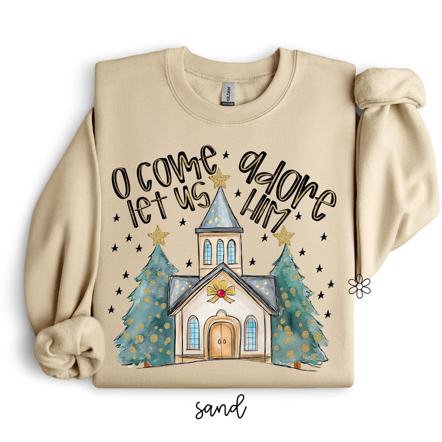 O Come Let Us Adore Him Tee/Sweatshirt