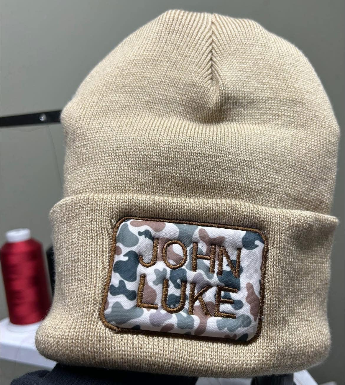 Embroidered Name Beanies