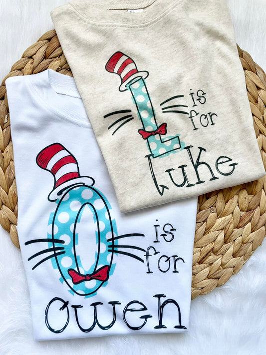 Dr. Suess Name Tees