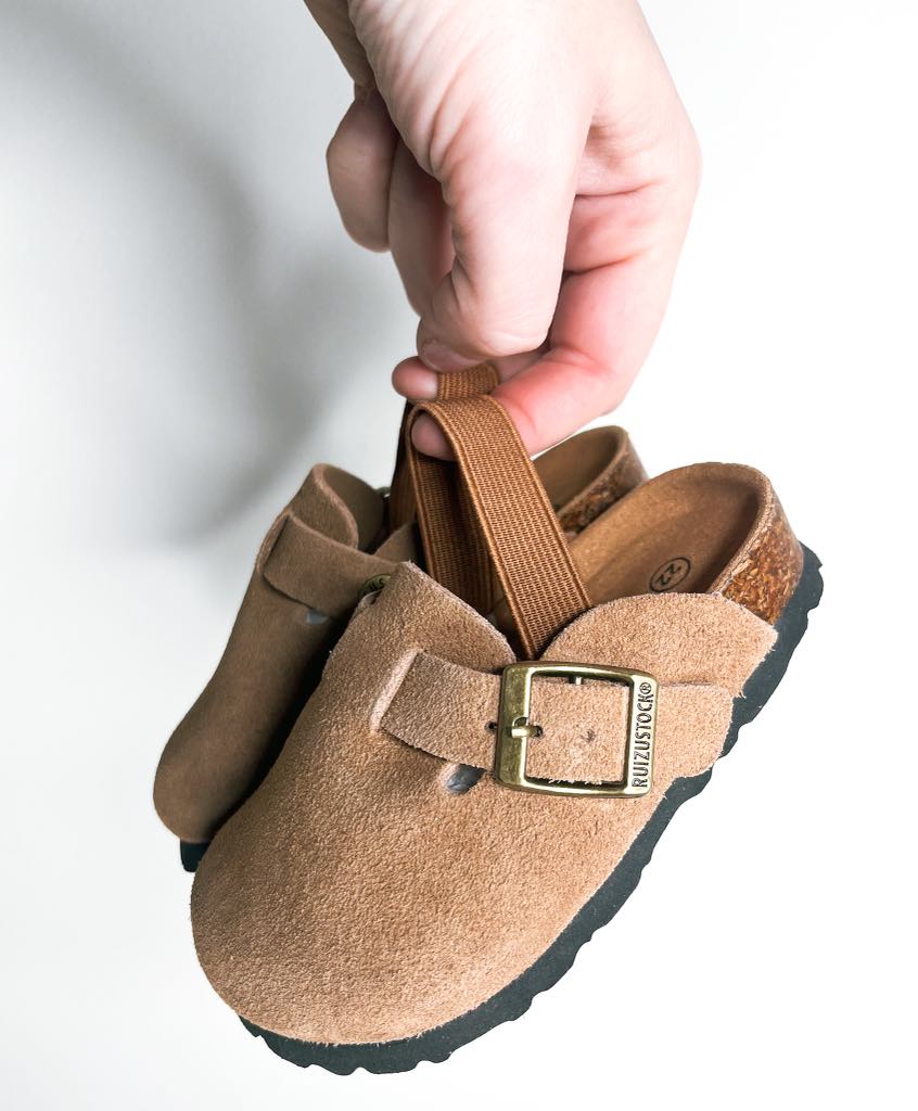 Kids Clogs With Heel Strap