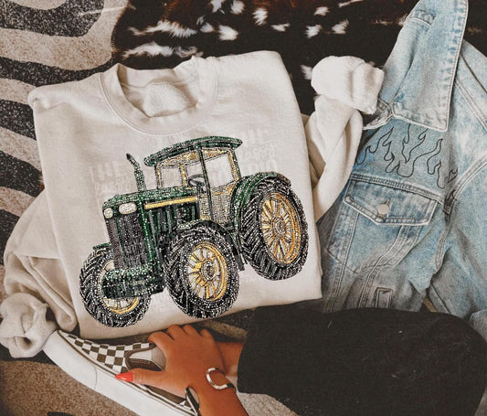 Western Tractor Bling Tee