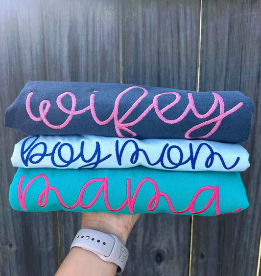 Custom Embroidered Comfort Colors Tee
