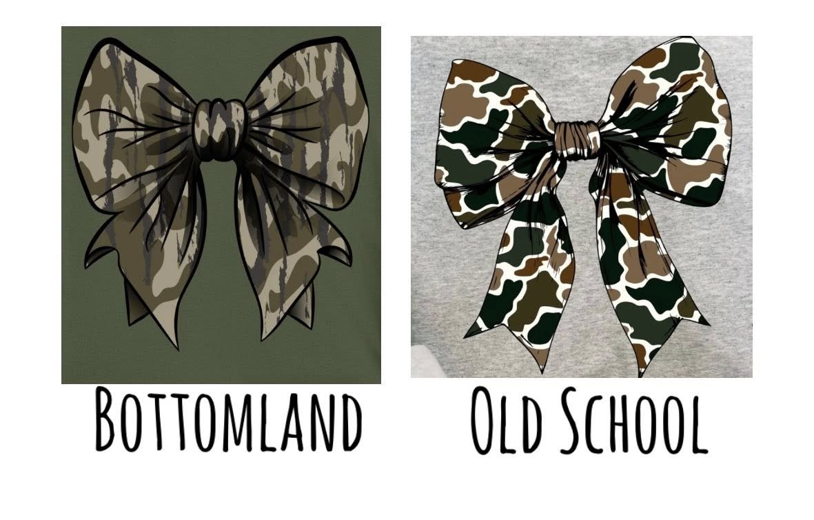 Camo Bow Trucker Hat