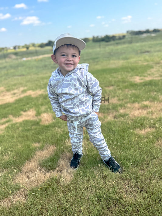 Kids Camo Comfy Vibes Pants Set