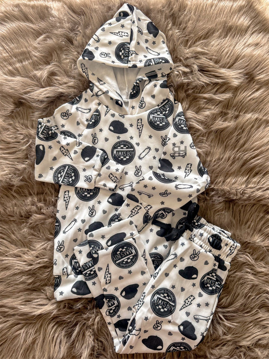Kids Mama's Boy Comfy Vibes Pants Set