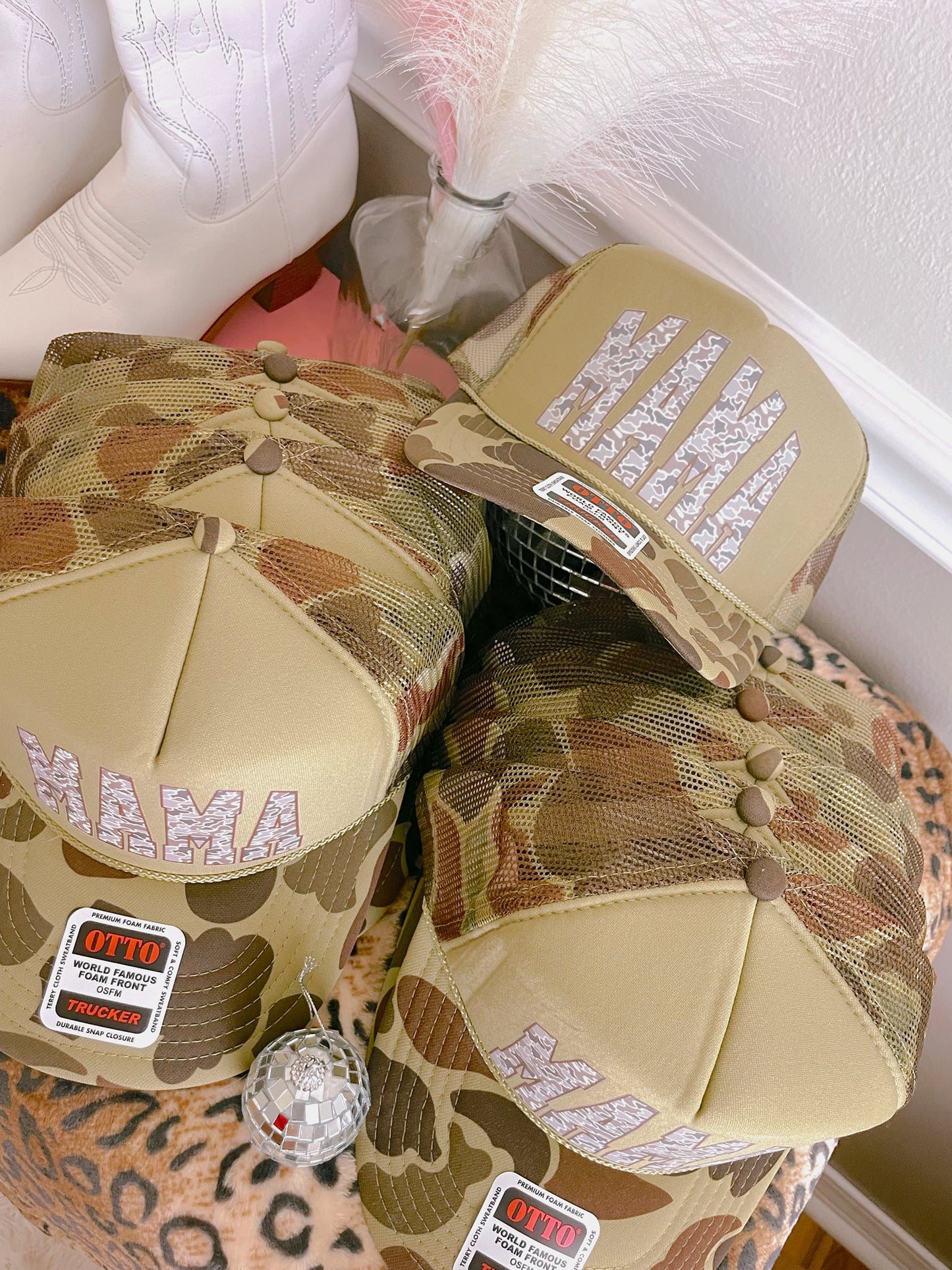 Camo Mama Green Camo Hat