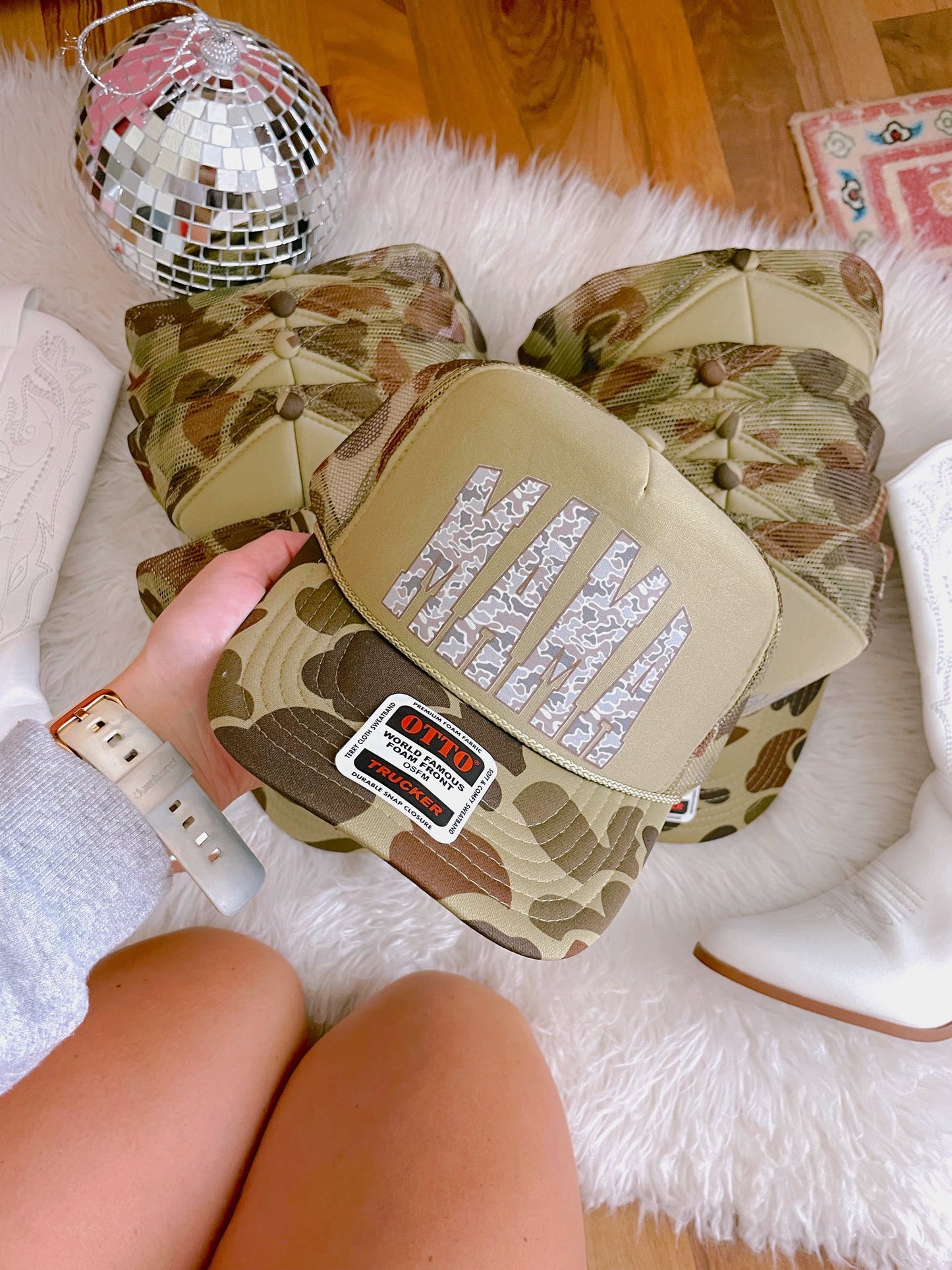 Camo Mama Green Camo Hat