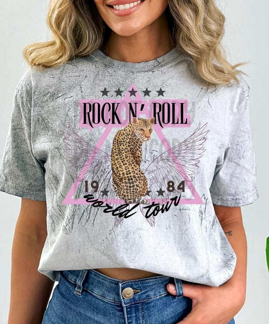 ‘1984 Rock N’ Roll World Tour’ Graphic Tee