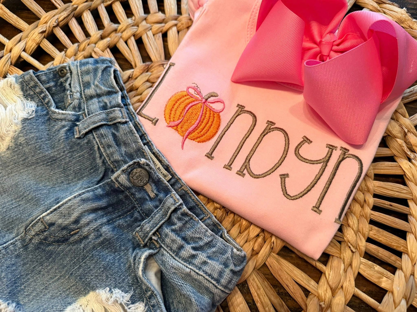 Kids Personalized Pumpkin Shirts