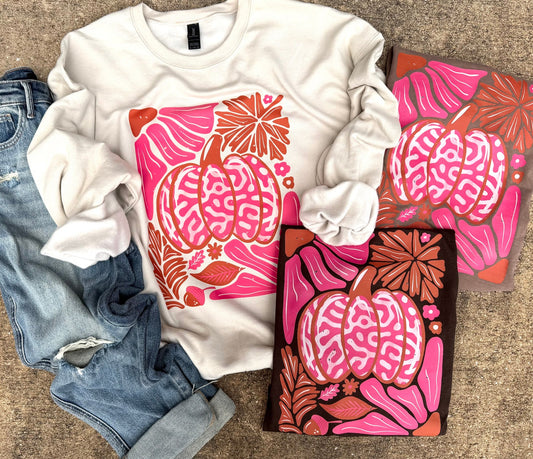 Preppy Pumpkin Tee /Sweatshirt