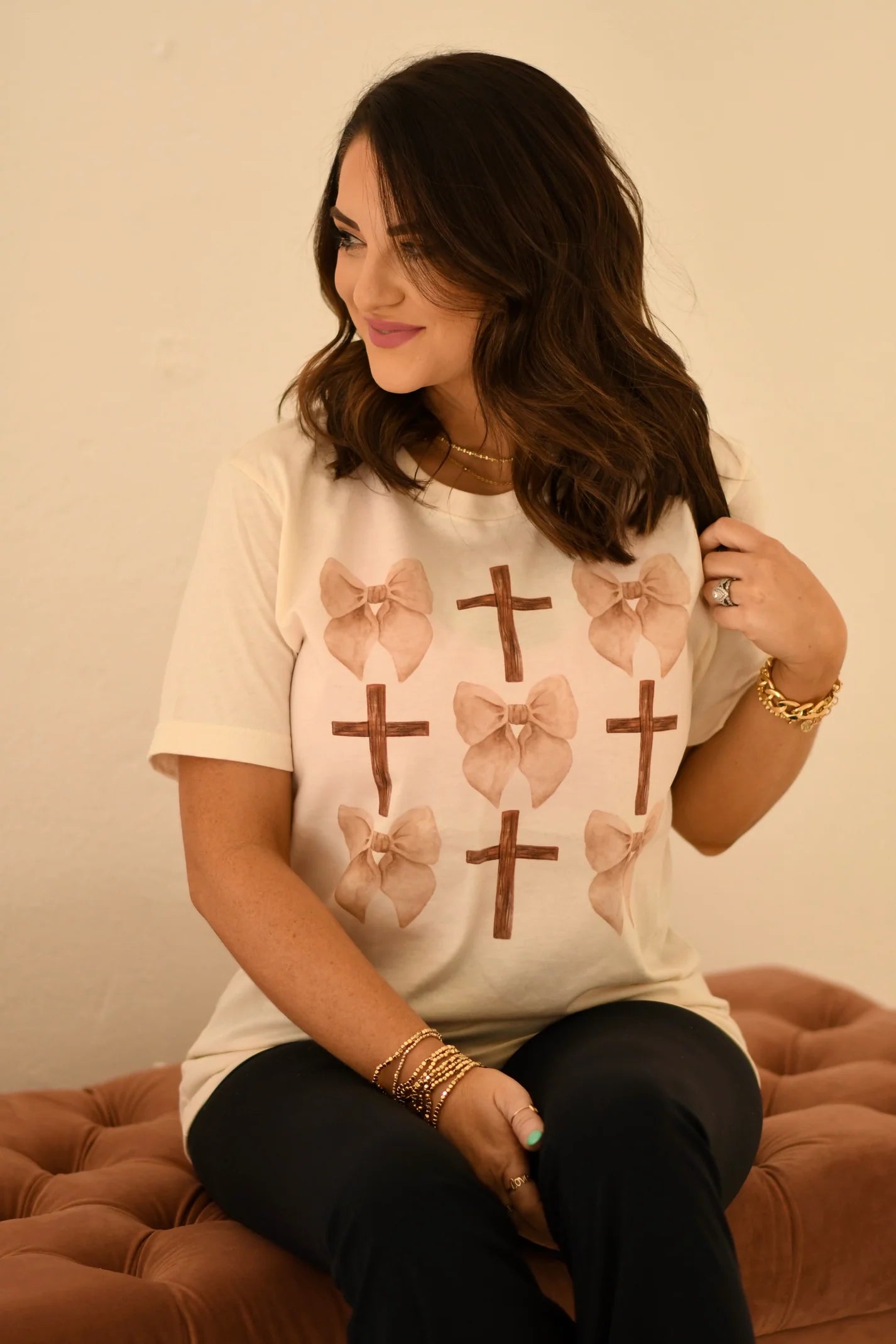 Cross & Bows Tee