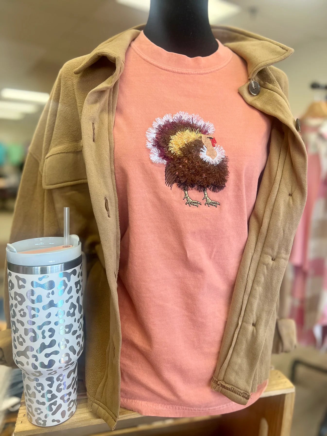Fluffy Turkey Tee/Crewneck