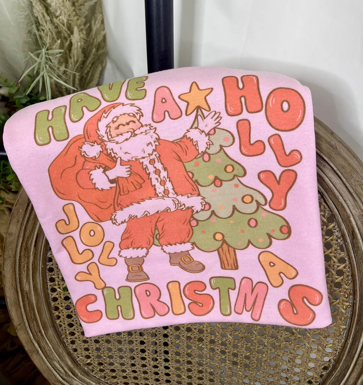 Have a Holly Jolly Christmas Santa Tee