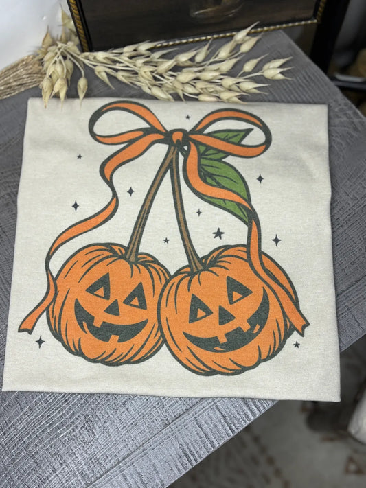 Cherry Jack-O'-Lanterns Tee