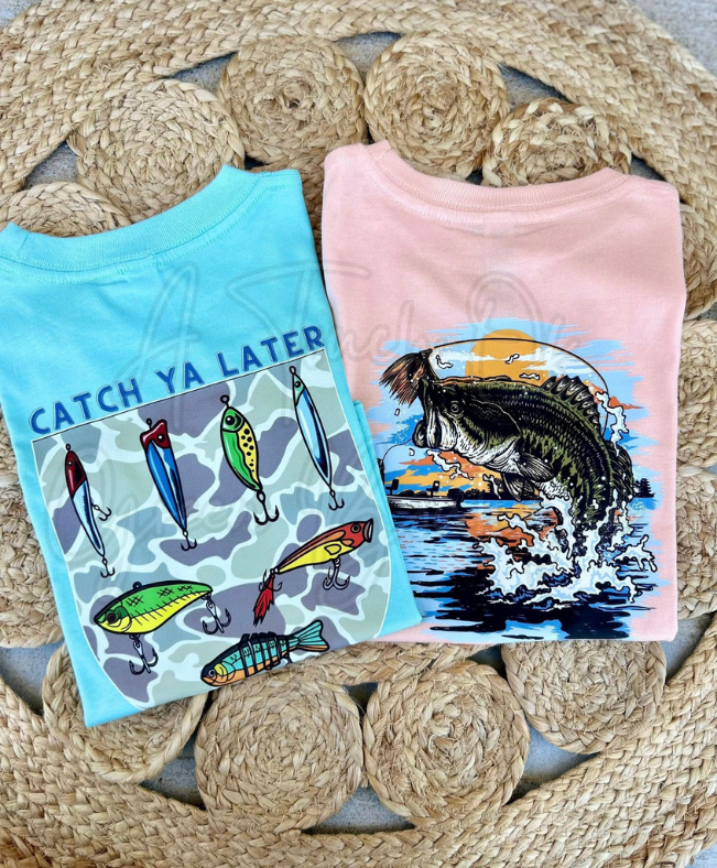 Boys Fishing Tshirts