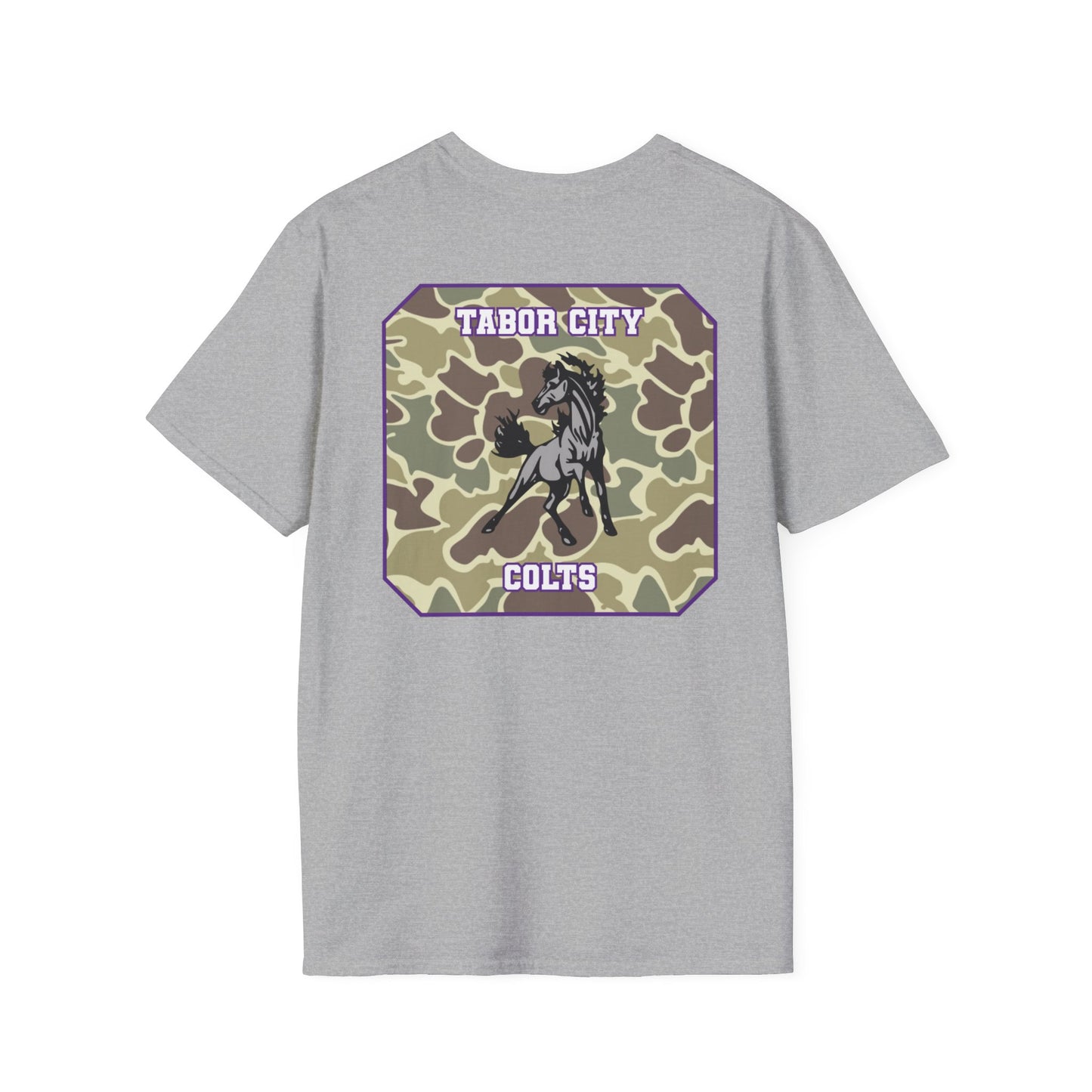 Camo TCS Colts Spirit Shirt- Grey
