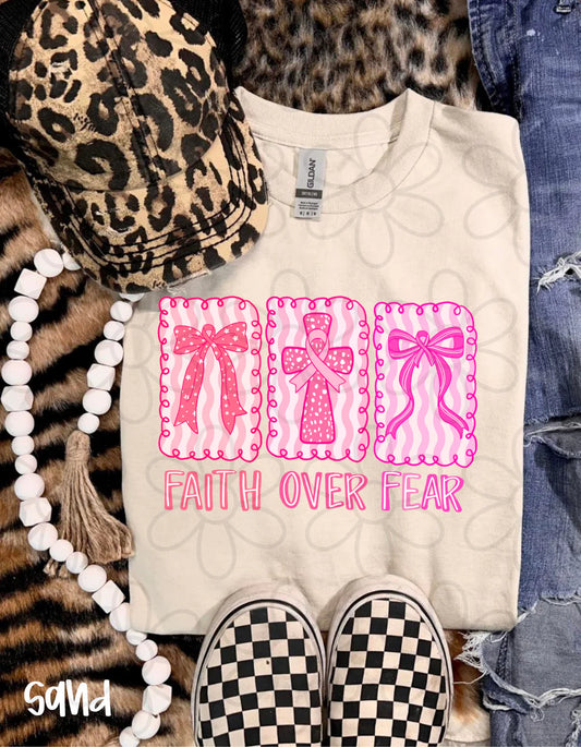 Pink Faith Over Fear