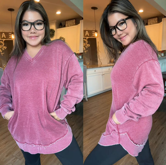 New Bestie Harper Sweatshirt-SALE