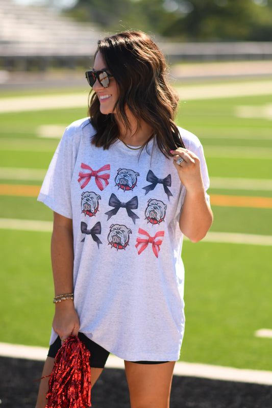 Bulldogs & Bows Graphic Tee