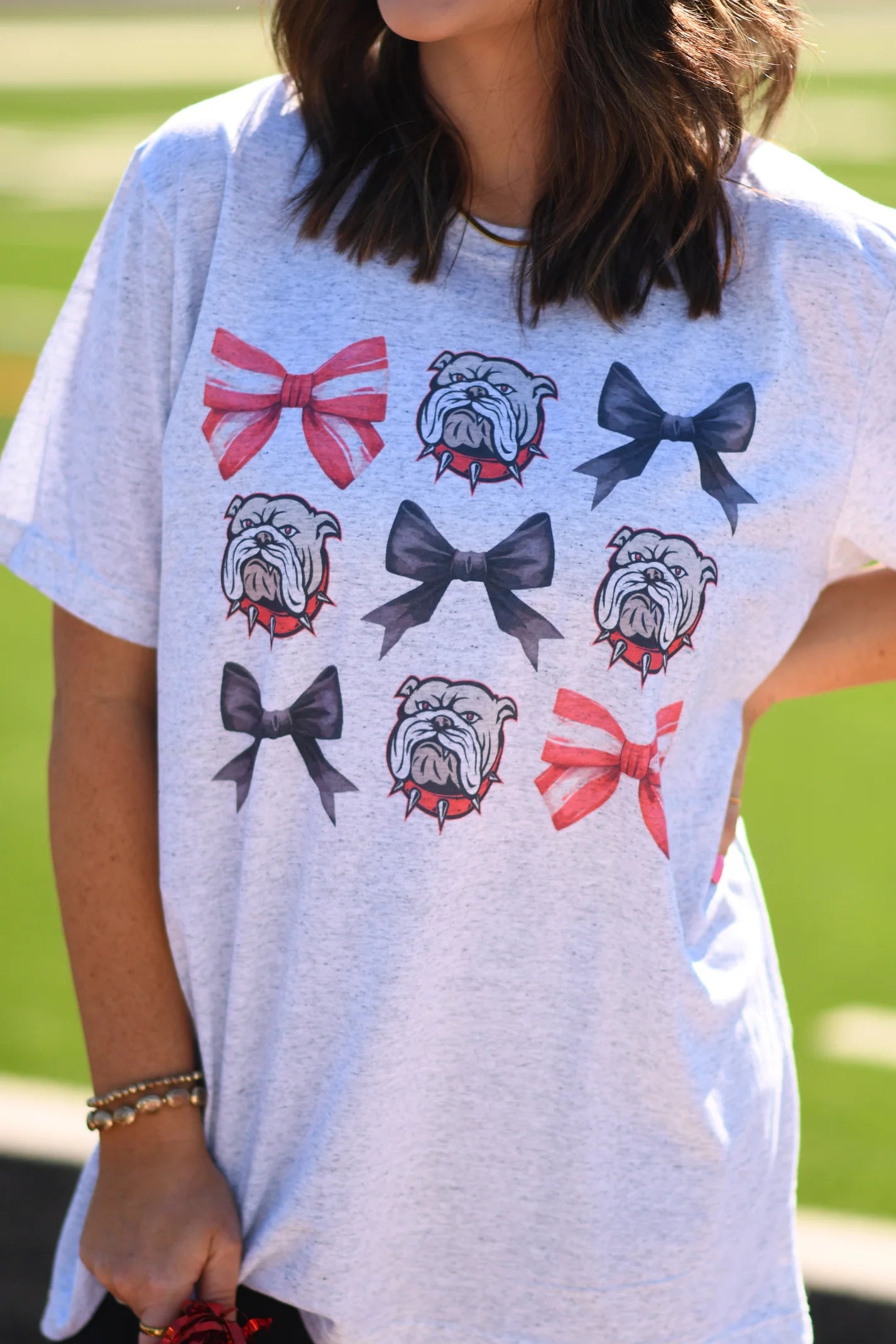 Bulldogs & Bows Graphic Tee