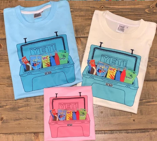 Kids Yeti Cooler Tees