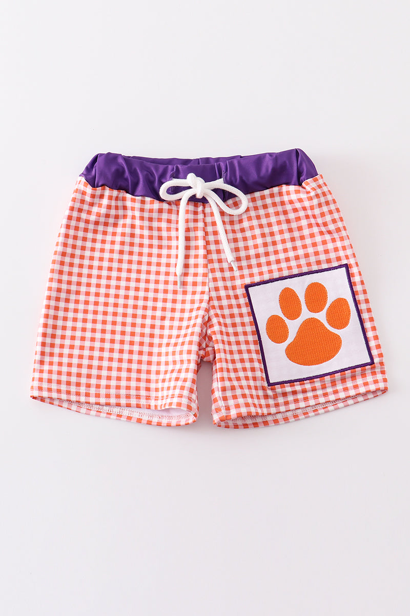 Boys Clemson Swim Trunks