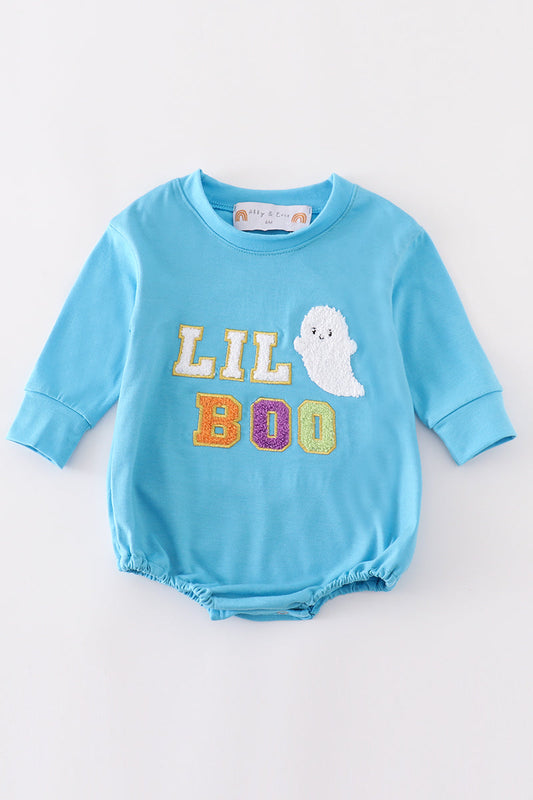 Blue Halloween Lil Boo Bubble