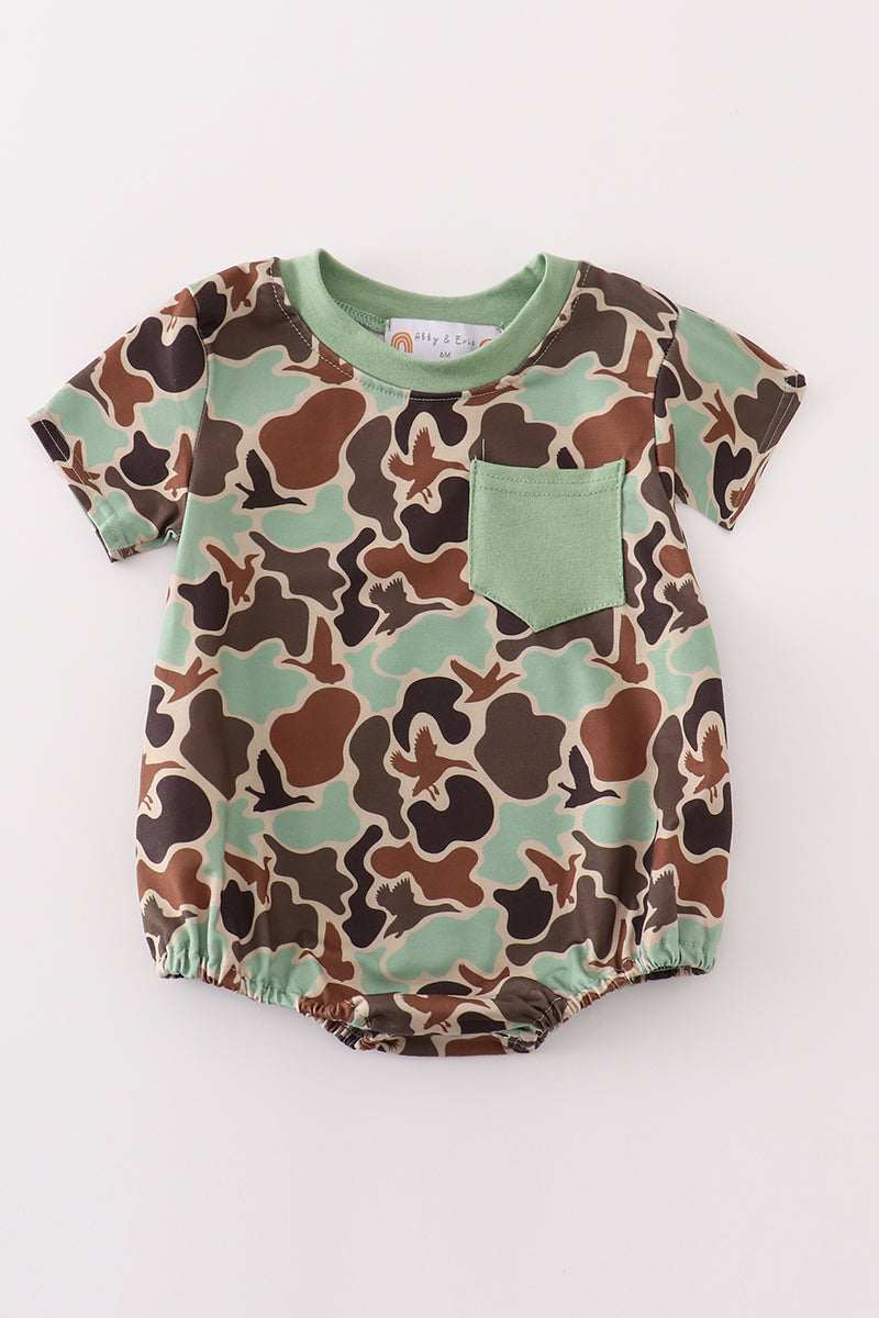 Boys Duck Camo Bubble