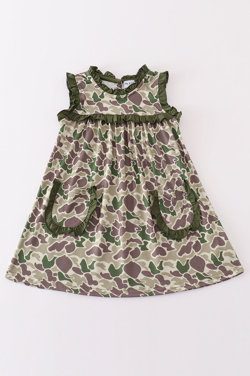 Girls Camo Dress