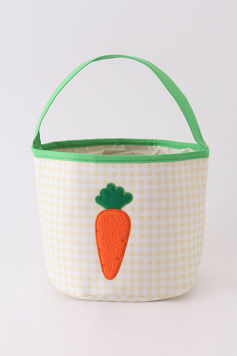 Carrot Appliqué Easter Basket