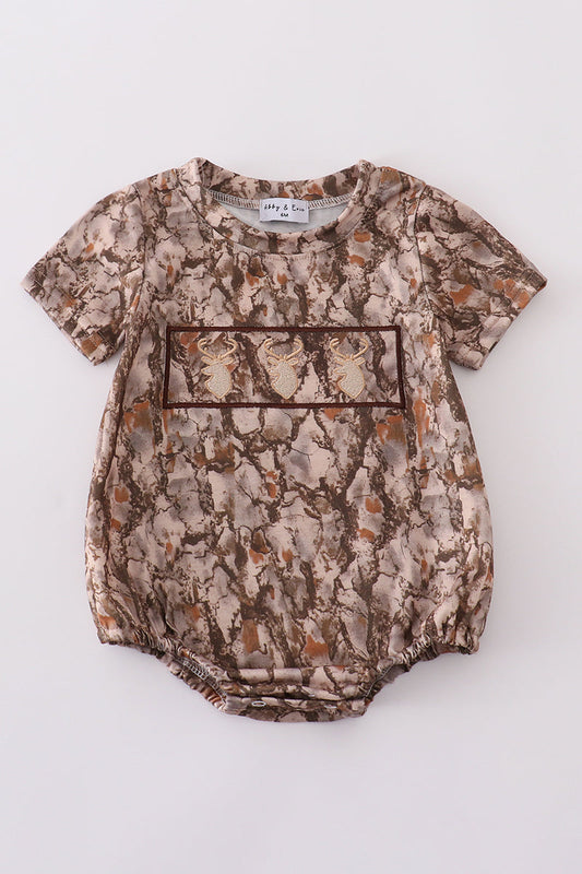 Boys Camo Deer Bubble