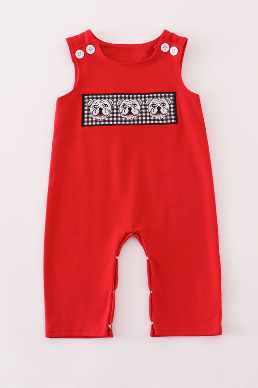Boys Embroidered Georgia Bulldog JonJon