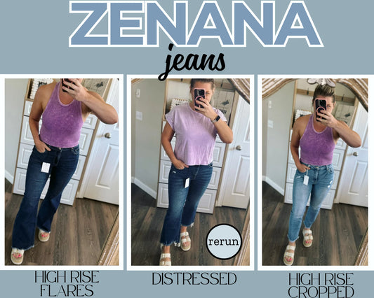Zenana Jeans (3 Styles) PRE-ORDER