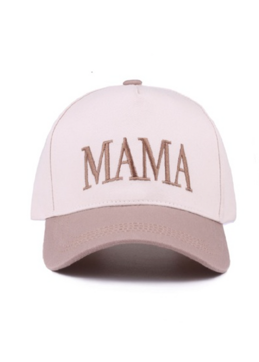 Mama Trucker Hat-Tan
