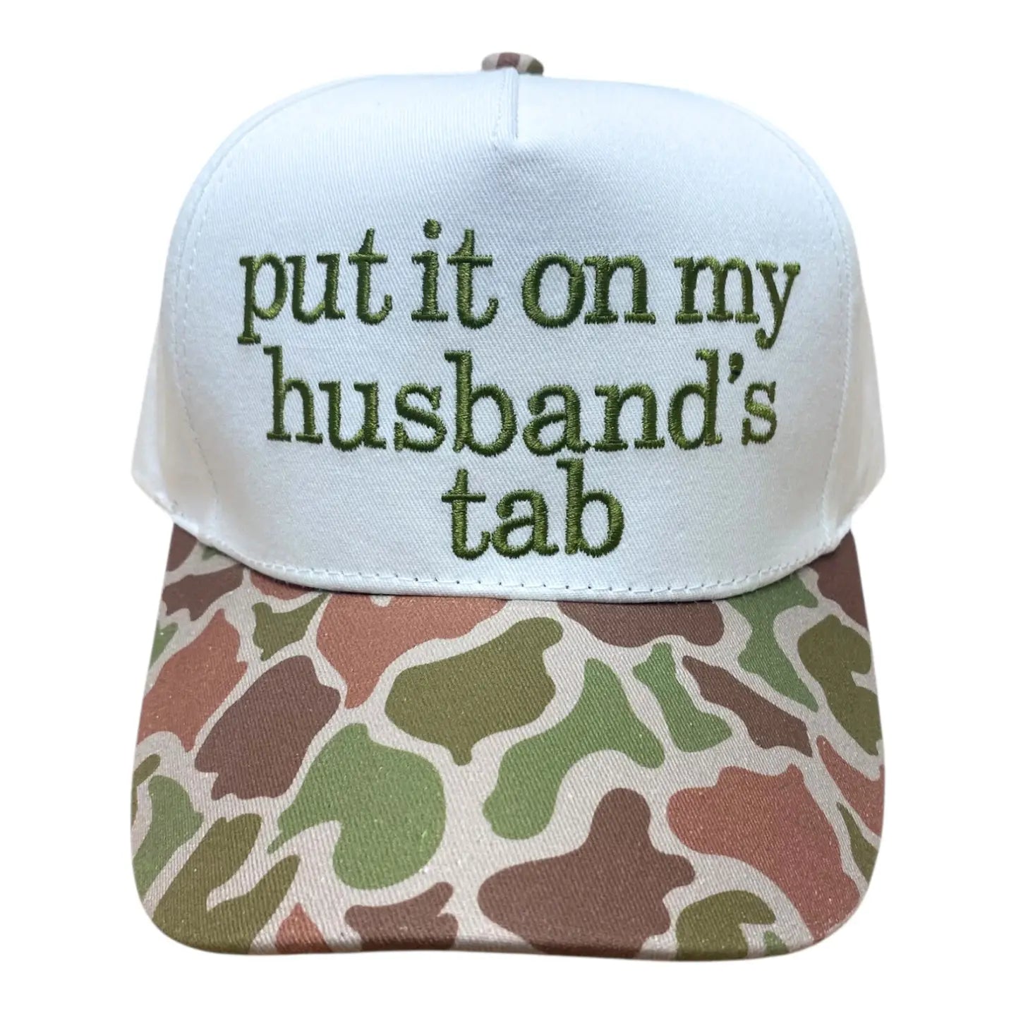 Boyfriends Tab Dark Camo Trucker Hat