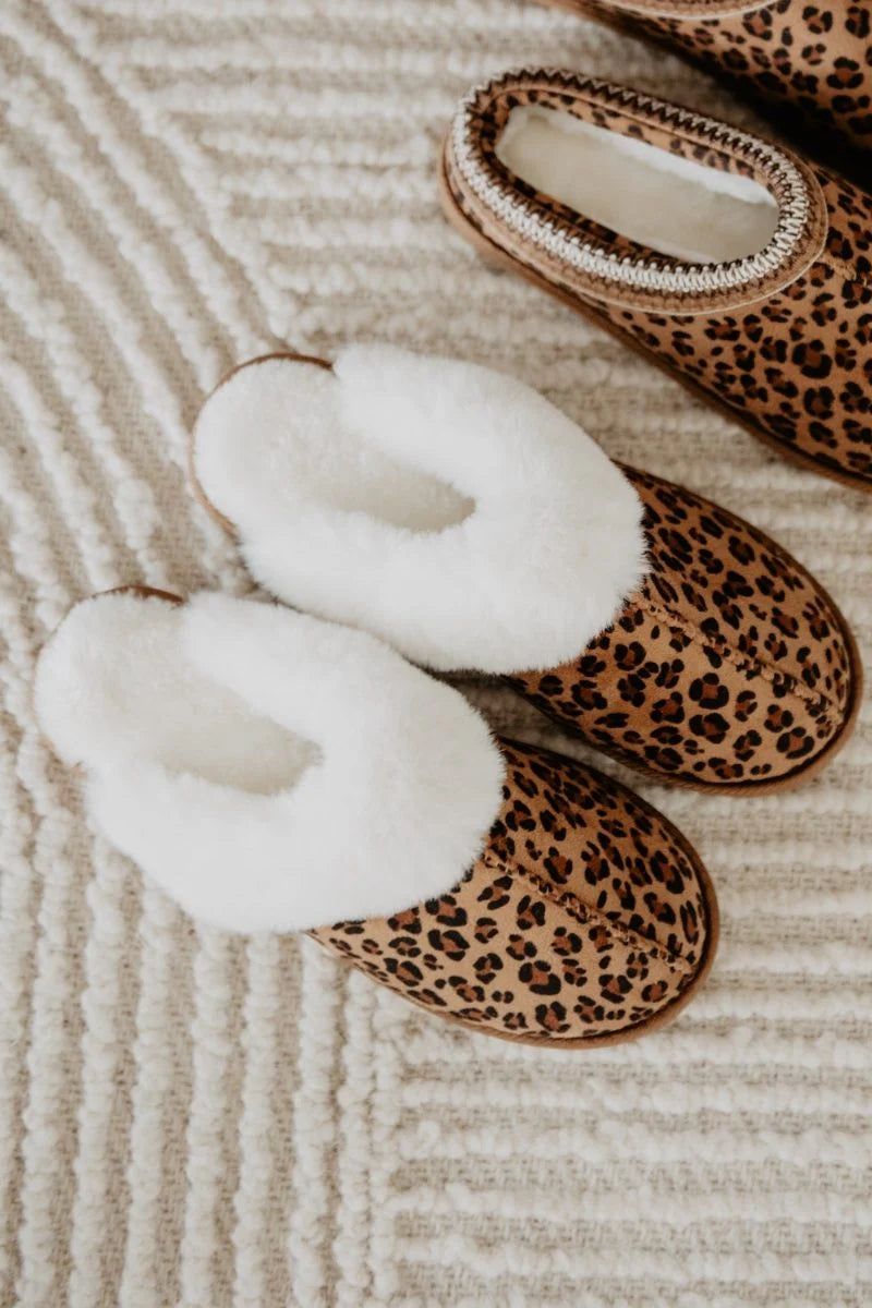 Leopard Print Women's Slippers