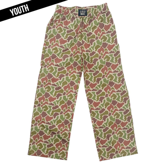 Youth Dark Camo Pants