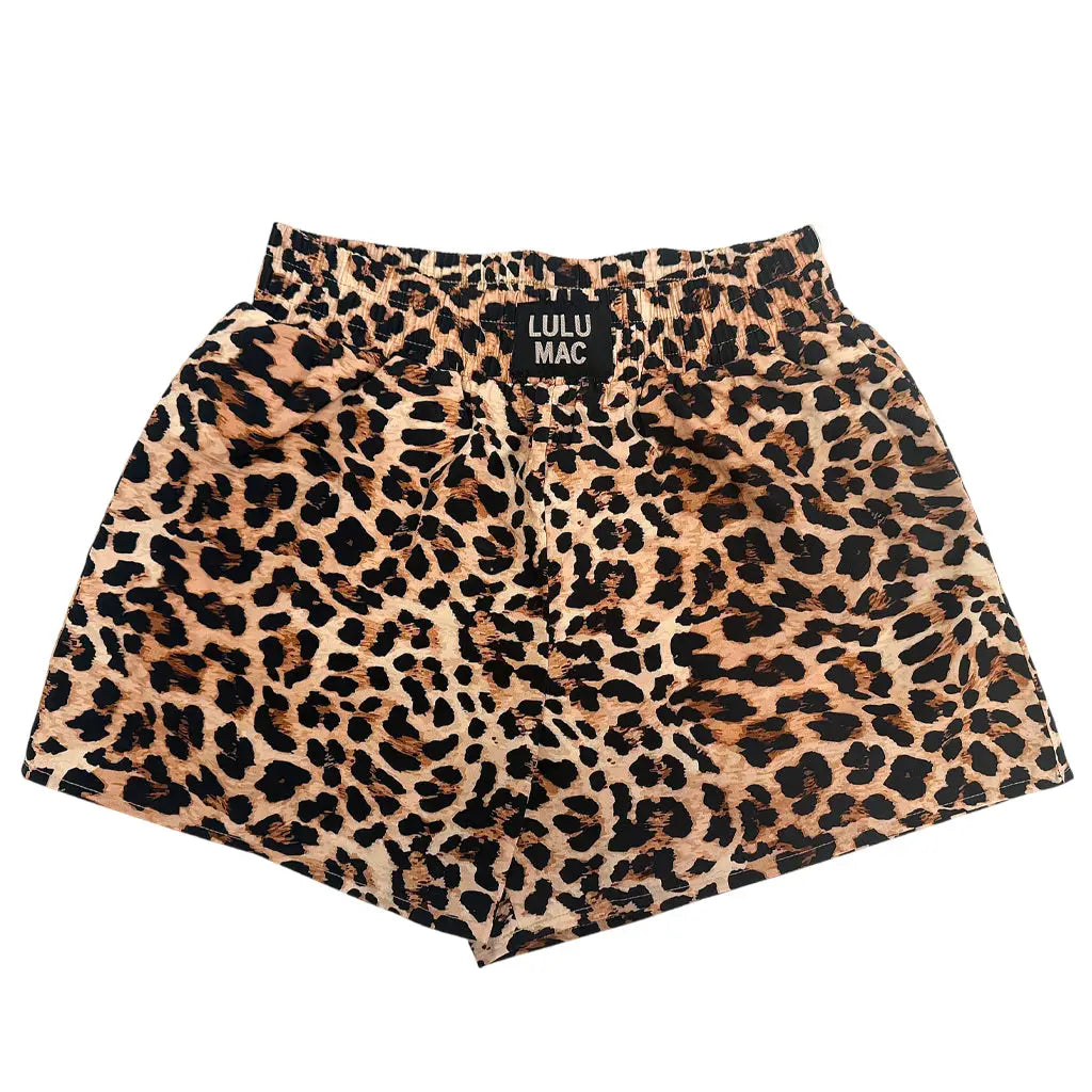 Women's Leopard Shorts