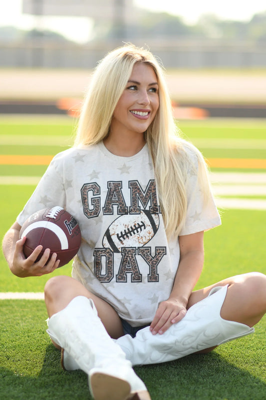 Leopard Football Game Day Tee