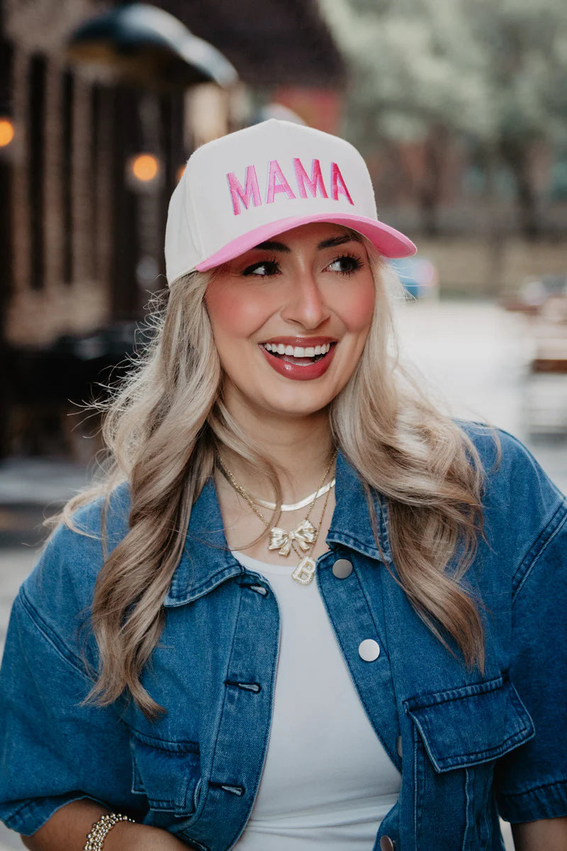 Mama Retro Two Toned Vintage Hat