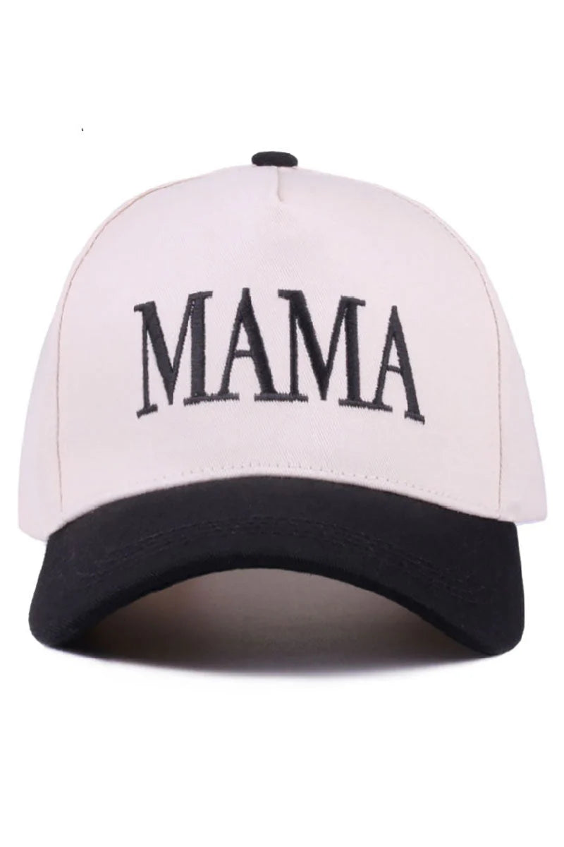 Mama Trucker Hat-Black